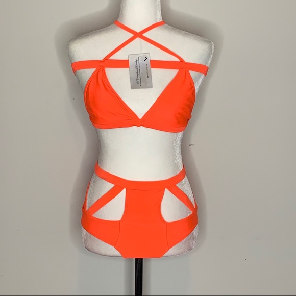 everything lovely Other - NEW Orange baiting suit